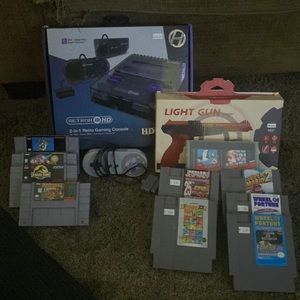 Retro 2-in-1 gaming console